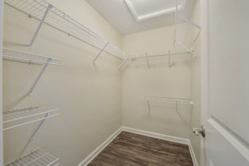 Walk-in closets*